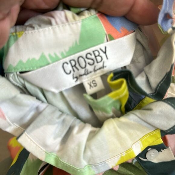 CROSBY BILLIE BLOUSE - POINCIANA XS - Picture 5 of 6